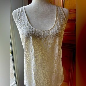 Joie Lace Shell. L ,